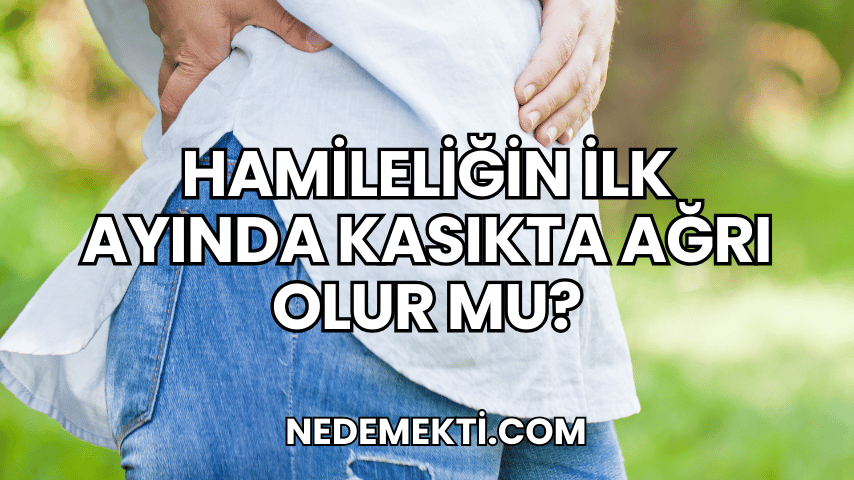 Hamileliğin İlk Ayında Kasıkta Ağrı Olur Mu?