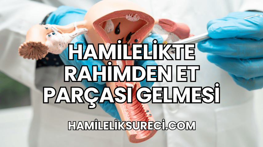 Hamilelikte Rahimden Et Parçası Gelmesi