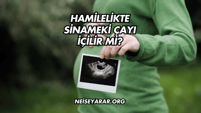 Hamilelikte Sinameki Çayı İçilir Mi?