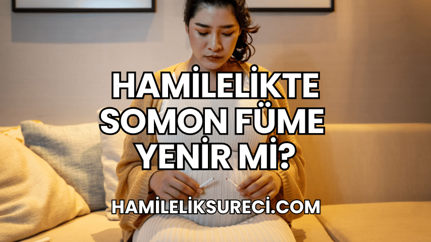 Hamilelikte Somon Füme Yenir mi?