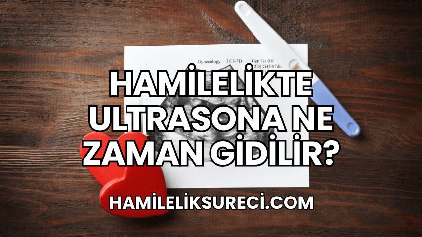 Hamilelikte Ultrasona Ne Zaman Gidilir?