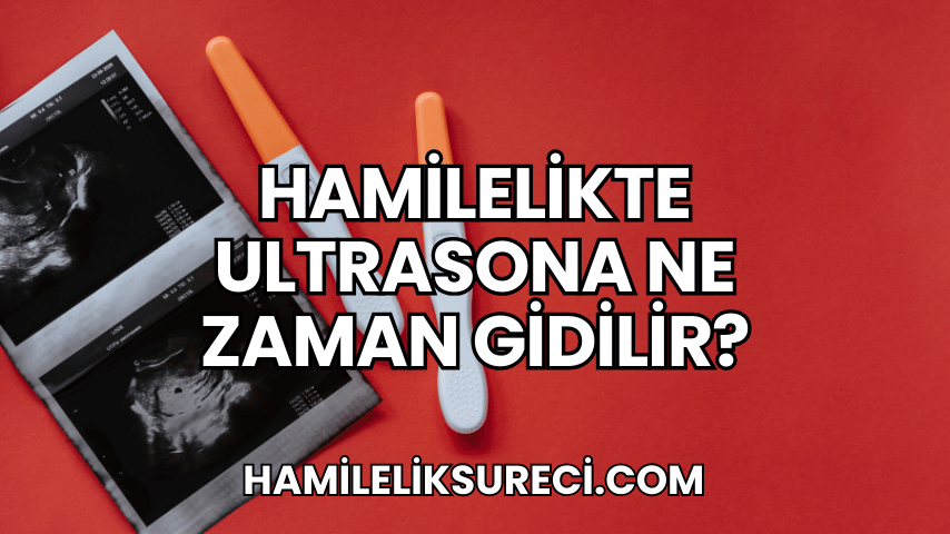 Hamilelikte Ultrasona Ne Zaman Gidilir?