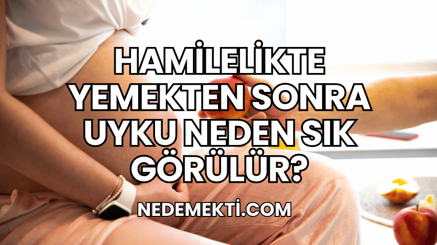 Hamilelikte Yemekten Sonra Uyku Neden Sık Görülür?