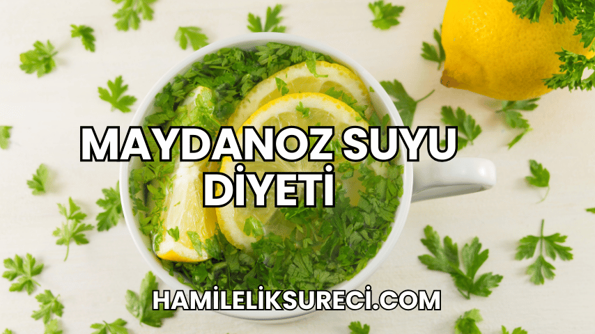 Maydanoz Suyu Diyeti