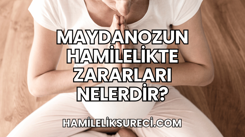 Maydanozun Hamilelikte Zararları Nelerdir?