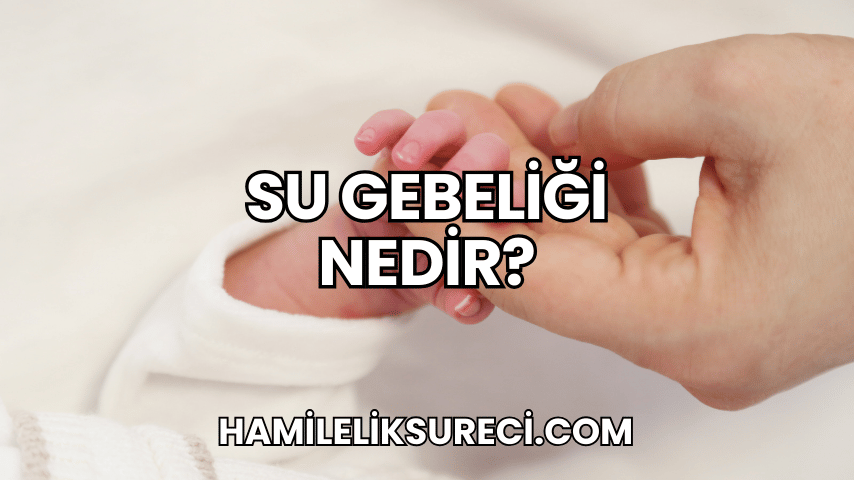 Su Gebeliği Nedir?