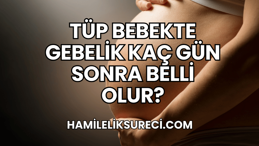 Tüp Bebekte Gebelik Kaç Gün Sonra Belli Olur?