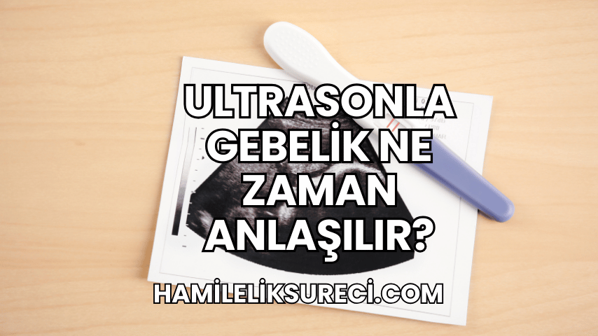 Ultrasonla Gebelik Ne Zaman Anlaşılır?