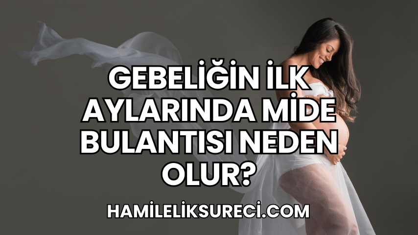 Gebeliğin İlk Aylarında Mide Bulantısı Neden Olur?