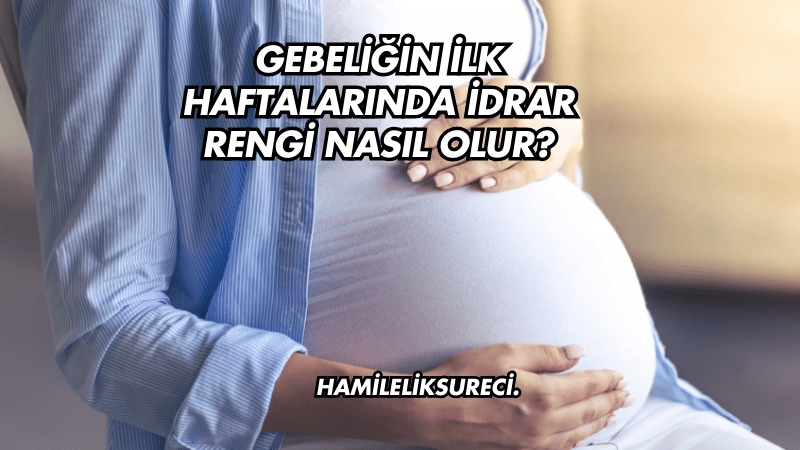 Gebeliğin İlk Haftalarında İdrar Rengi Nasıl Olur?