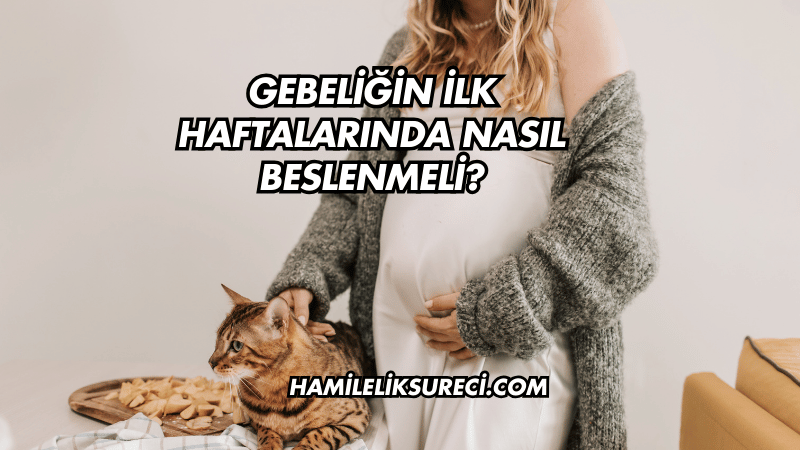 Gebeliğin İlk Haftalarında Nasıl Beslenmeli?