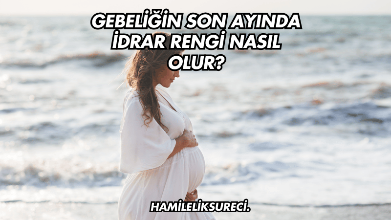 Gebeliğin Son Ayında İdrar Rengi Nasıl Olur?