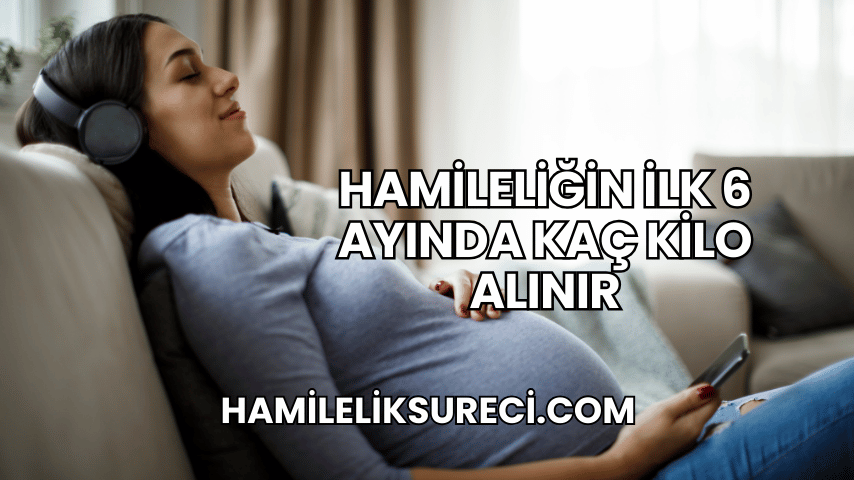 Hamileliğin İlk 6 Ayında Kaç Kilo Alınır