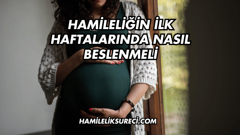 Hamileliğin İlk Haftalarında Nasıl Beslenmeli