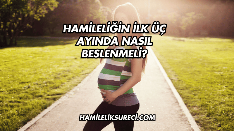 Hamileliğin İlk Üç Ayında Nasıl Beslenmeli?