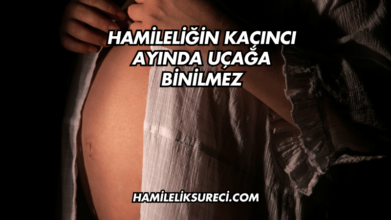 Hamileliğin Kaçıncı Ayında Uçağa Binilmez