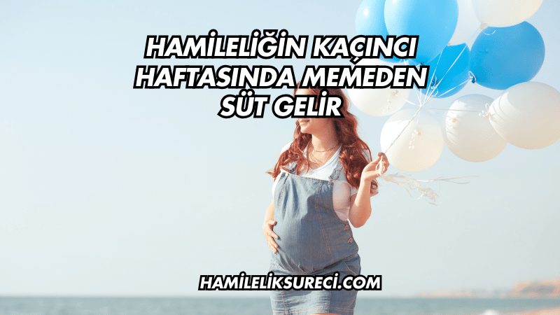 Hamileliğin Kaçıncı Haftasında Memeden Süt Gelir