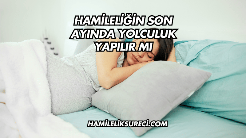 Hamileliğin Son Ayında Yolculuk Yapılır mı