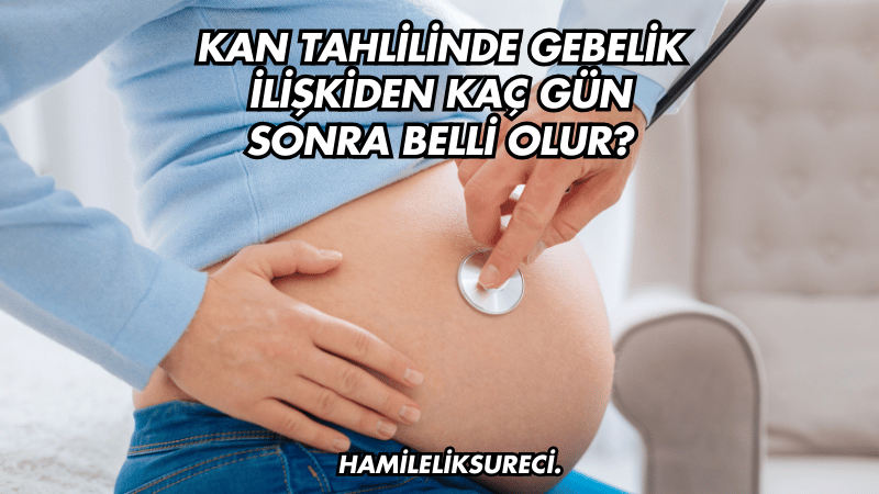 Kan Tahlilinde Gebelik İlişkiden Kaç Gün Sonra Belli Olur?