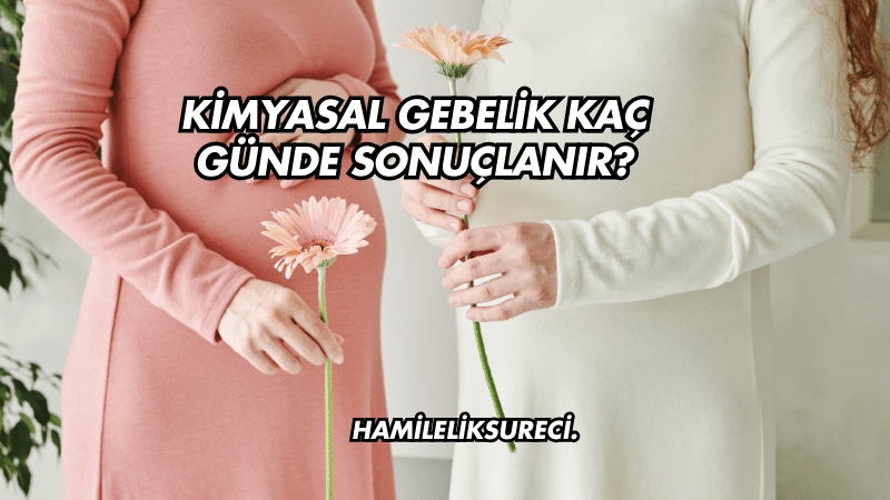 Kimyasal Gebelik Kaç Günde Sonuçlanır?