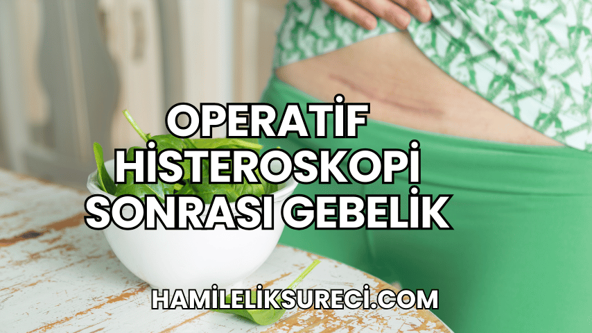 Operatif Histeroskopi Sonrası Gebelik