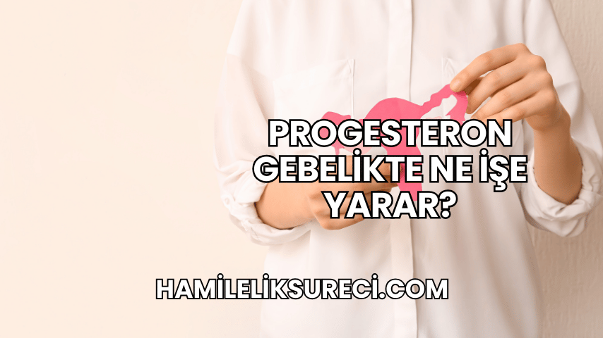 Progesteron Gebelikte Ne İşe Yarar?